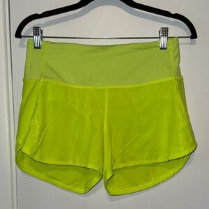 Lululemon Athletica Speed Up High-Rise Short 4" Updated Shorts (M)